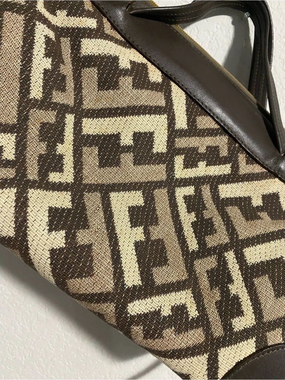 Fendi Zucca Boston Bag - Picture 10 of 13